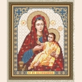 Схема для вышивания бисером АРТ СОЛО "Образ Пресвятой Богородицы Козельщанская" 